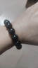 石玥珠宝精品14mm黑玛瑙手串本命年转运珠手链男女士款 水晶玛瑙 实拍图