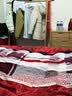 林氏家居实木挂衣架落地卧室衣帽架床尾晚上放衣服神器新款LS447P2 实拍图