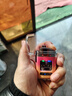 若烟充电打火机透明壳渐变色防水电子脉冲防风电弧点烟送男友生日礼物 实拍图