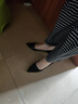 卡帝乐鳄鱼 CARTELO 舒适职业百搭黑细高跟鞋女士 KCC-357-8 黑色3cm 38  实拍图