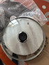 美厨（MAXCOOK）玻璃盖汤锅盖 304不锈钢包边煎锅盖蒸锅盖24cm MCPJ9616 实拍图