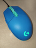 罗技（G）G102 有线游戏鼠标 蓝色 RGB灯效 轻量化设计 吃鸡鼠标 LOL英雄联盟 200-8000DPI 实拍图