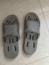 京东京造【浴室拖】拖鞋男士软弹速干漏水拖鞋eva浴室凉拖郁弥灰44-45 实拍图