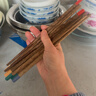 双枪（Suncha）鸡翅木筷子 中式分色筷 一人一筷家用无漆实木筷子5双装 实拍图