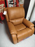 芝华仕（CHEERS）头等舱皮单椅智能椅真皮沙发客厅电动功能可躺摇芝华士k621 【轻奢/头层皮】赤霞橙-电动躺-基础款 年后第一批发货（详询客服） 实拍图
