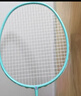 的幸均衡之刃超轻羽毛球拍全碳素纤维羽毛球耐打初学者新手耐用单拍 均衡之刃-天青色（5U） 质保30磅（已穿线+两个手胶） 实拍图