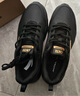 安踏男鞋革面防泼水跑步鞋男黑色轻便防滑休闲鞋运动鞋旅游鞋子男 实拍图