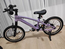 KinderKraftKK儿童自行车4-6-12岁学生单车男女孩新年礼物山地车18寸紫 实拍图