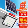 远盛达太阳能照明灯户外庭院灯家用投光灯光伏太阳灯室外防水路灯大功率 纳米透镜10000-W+照100㎡+5米线 升级加强高配置+电量显示 实拍图