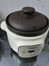 美的（Midea）电炖锅电砂锅 电炖盅 陶瓷煲汤锅炖汤锅紫陶锅3L燕窝炖盅煮粥宝宝辅食锅电煮锅炖锅MD-DGE3056 实拍图