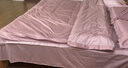 京东京造100支长绒棉床上四件套 植素超柔贡缎轻奢床单被套床品套件抗菌 1.5米床凝夜紫 实拍图
