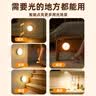 大九卫智能无线人体感应灯 家用过道楼梯自动亮灯LED光控卧室厕所起夜灯 白光【人体感应】充电+干电池两用 免布线-免打孔 实拍图