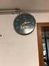 Timess 挂钟电波钟客厅万年历2025新款钟表日历时钟自动对时挂墙表35cm 实拍图