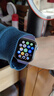 Apple/苹果 【情人节】Watch S11 智能手表GPS款42毫米银色铝金属表壳雾紫色运动型表带S/M 实拍图