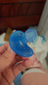 NUK德国全硅胶蓝/绿色安抚奶嘴6-18个月2个装婴儿牙胶防胀气防龅牙 实拍图