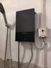 万和（Vanward）即热式电热水器7000W速热恒温小厨宝热水器省电家用集成淋浴洗澡免储水 7000W 【银河灰】变频恒温+水电分离+送空开 实拍图