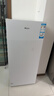 海尔（Haier）山茶花138L立式冰柜小型家用小冰柜风冷无霜一级节能大容量深冷冷柜小冰箱BD-138WGH90WF国家补贴 实拍图
