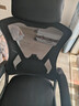 锦汐 电脑椅家用办公椅子靠背人体工学椅学习转椅老板座椅游戏电竞椅 【可后躺】黑框黑网 实拍图