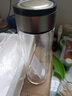 【京东物流配送】高硼硅双层玻璃杯大容量泡茶杯水杯子茶水分离杯 【双层加厚】茶杯350ml1只 实拍图