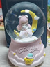 铂呐苓水晶球八音乐盒女孩生日礼物旋转木马送老师儿童3-14岁 月亮天使【音乐+灯光+雪花】 实拍图