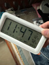 得力（deli）儿童节充电电子闹钟背光家用学生儿童温湿度计床头钟开学升学必备白 LE103A开学必备新年礼物 实拍图