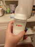 贝亲（Pigeon）玻璃奶瓶宽口径防胀气240ml M号奶嘴 3月+ AA187  实拍图