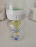 布朗博士玻璃奶瓶 0-3月新生婴儿防胀气防呛 宽口径奶瓶150ml 萌兔 实拍图