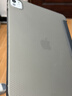 京东京造iPad Pro 11英寸 平板保护套 2024款 平板电脑保护壳三折支架超薄防摔硅胶套 半透黑 实拍图