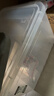 禧天龙塑料收纳箱家用衣物玩具储物箱加厚手提箱储物盒 13L透明 单个装 实拍图