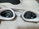 李宁LI-NING近视泳镜防水防雾男女高清游泳眼镜近视专用游泳镜LNJT224-13极光白700度 实拍图
