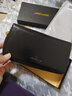 班亚奴钱包女长款真皮双拉链大容量手拿包2025新款时尚简约钱夹女式卡包 黑色（双拉链款）防盗刷 实拍图