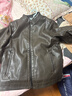老爷车（LAOYECHE）爸爸装加绒加厚皮衣外套中年男士秋冬季立领夹克男中老年人男装 实拍图