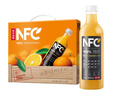 农夫山泉100%纯果汁NFC橙汁900ml*4瓶整箱装鲜果冷压榨饮料过年年货礼盒 实拍图