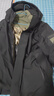 罗蒙夹克男冬季棉衣棉袄休闲行政防寒户外运动连帽棉服外套男V6G黑2XL 实拍图