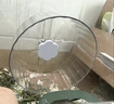 布卡星仓鼠星光跑轮金丝熊安静无噪音滚轮运动玩具用品透明色26cm 实拍图