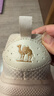 骆驼（CAMEL）运动老爹鞋女透气厚底潮休闲鞋子 K23S60L8016 米色 37 实拍图