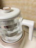 美的（Midea）全玻璃养生壶全自动烧水壶母婴恒温电热水壶花茶壶全包裹护底防碎1.5L MK-YS15B201 实拍图