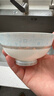 华光骨瓷面碗汤碗碟盘 餐盘鱼盘筷勺碟 欧式骨瓷餐具  圣托里尼 4.5英寸碗 实拍图