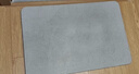 梓晨硬硅藻泥吸水垫浴室地垫门口进门卫生间家用防滑速干脚垫厕所垫子 实拍图