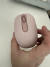罗技（Logitech）M196 无线蓝牙鼠标 办公鼠标 笔记本商务办公家用 小巧便携 对称手型 玫瑰粉 实拍图