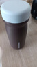 炊大皇316L不锈钢保温杯便携口袋杯子保冷小巧超轻外出350ml（檀木棕） 实拍图