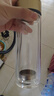 富光玻璃杯双层带茶隔大容量水杯 高档商务泡茶杯 高硼硅杯子500ml 实拍图