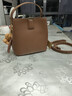 稻草人包包女款25牛皮单肩斜挎水桶包轻奢高端生日情人节礼物送女友老婆 实拍图
