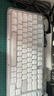 罗技（Logitech）ALTO KEYS K75M 琥珀系列 AI客制化无线机械键盘 热插拔大理石轴 白色 实拍图