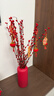 九月生新年装饰银柳真花20支60cm年宵花干花摆件礼盒送礼送亲友带花瓶 实拍图