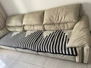 无印良品高级感沙发坐垫四季通用防滑皮沙发套罩盖布巾经典风90*240cm 实拍图
