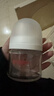 贝亲（Pigeon）【新生儿第一个奶瓶】玻璃奶瓶宽口径奶瓶80ml SS号奶嘴 0月+ 实拍图