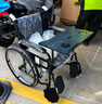 怡辉（YIHUI）轮椅年轻人骨折轻便折叠可抬腿可平放腿老人专用出行便携可自推 实拍图