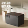 得力（deli）保险柜 25年新款保险箱 家用电子密码保管箱 自动开门 20cm 象牙黑  实拍图