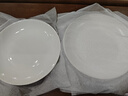 洁雅杰陶瓷骨碟家用吐骨盘6英寸白瓷盘酒店商用吐骨碟子味碟套装10只装 实拍图